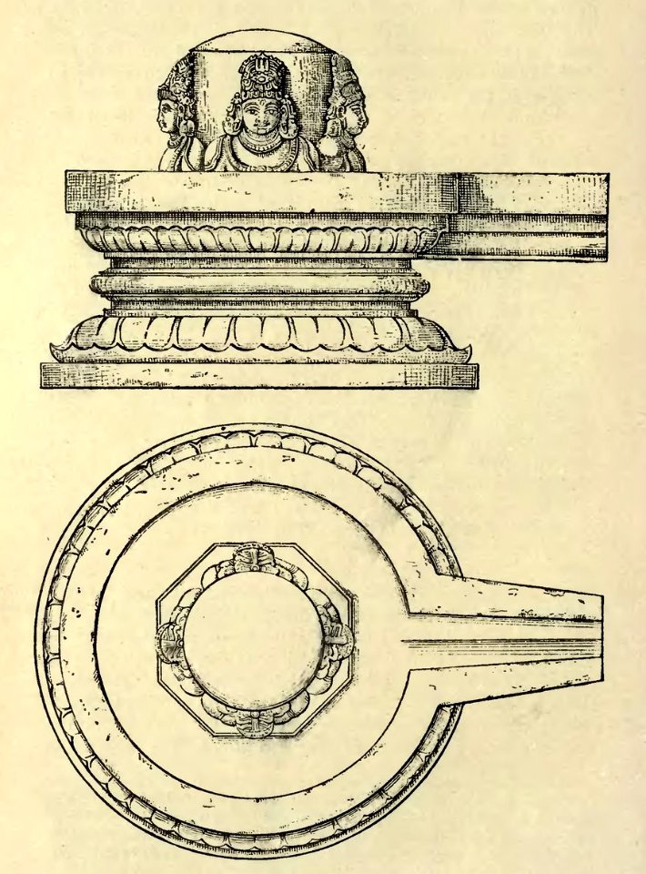 South-Indian Images of Gods and Goddesses-Page No.78-Panchamukha Linga