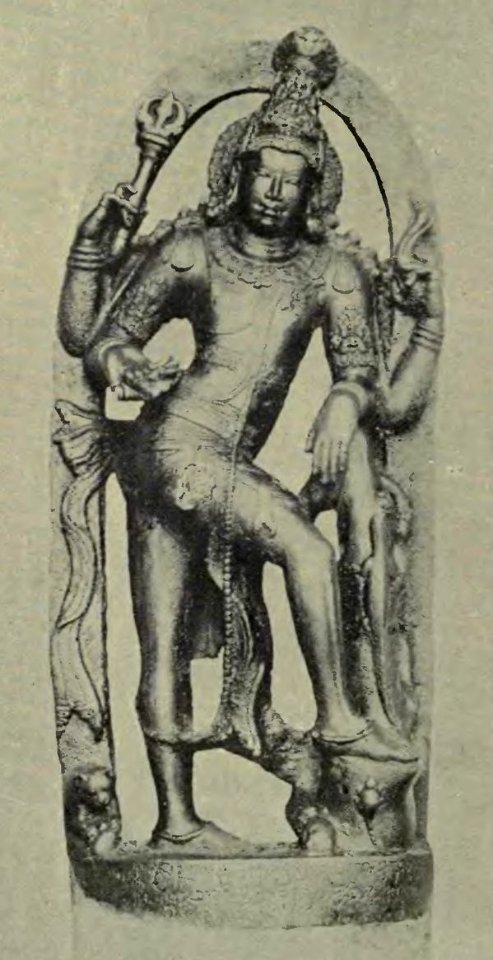 South-Indian Images of Gods and Goddesses-Page No.256-Dvarapala