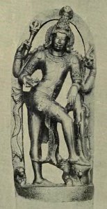 South-Indian Images of Gods and Goddesses-Page No.256-Dvarapala