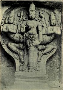 South-Indian Images of Gods and Goddesses-Page No.98-Ekapada Trimurti