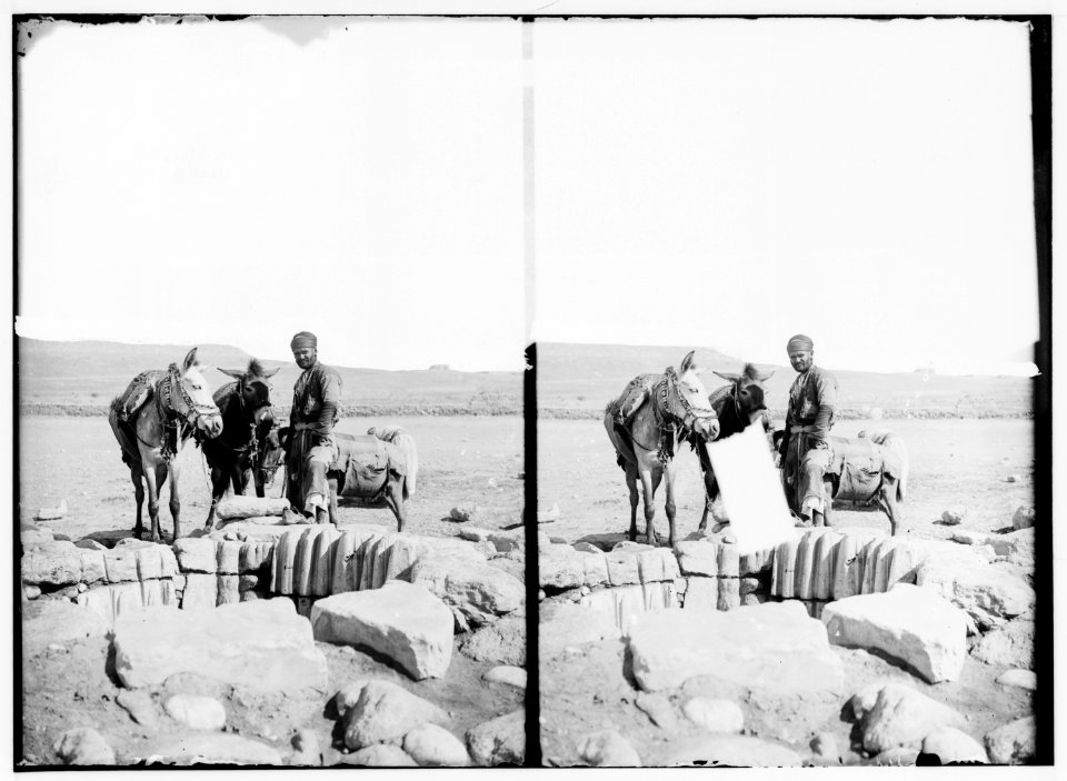 Southern Palestine. Old well at Beersheba. LOC matpc.01381