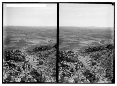 Southern Palestine. Looking east from Mashrafieh. LOC matpc.05704