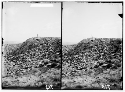 Southern Palestine. Ruins on summit of Frank Mountain. LOC matpc.01383