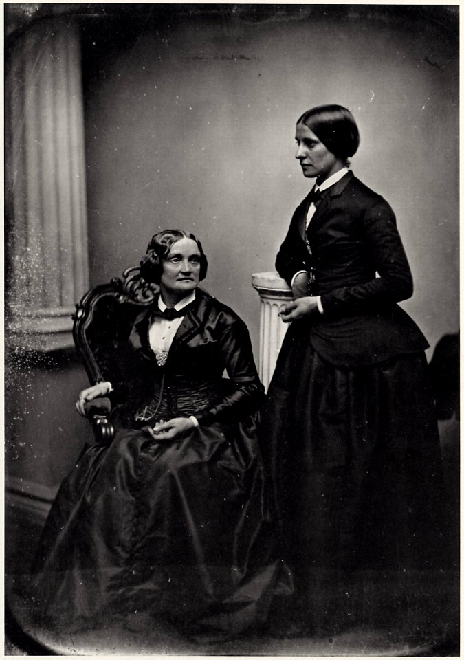 Southworth and Hawes - Charlotte Saunders Cushman und unbekannte Frau (Zeno Fotografie)