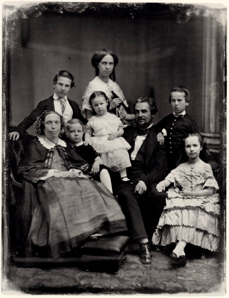 Southworth and Hawes - Unbekannte Familie (2) (Zeno Fotografie)