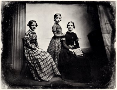 Southworth and Hawes - Unbekannte Gruppe von Frauen (2) (Zeno Fotografie)