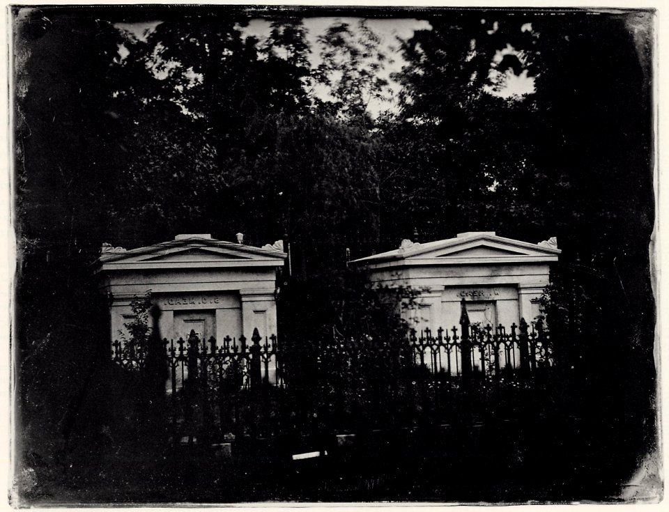 Southworth and Hawes - Gräber von W. Read und S.O. Mead , Ailianthusweg, Mount Auburn Friedhof (Zeno Fotografie)