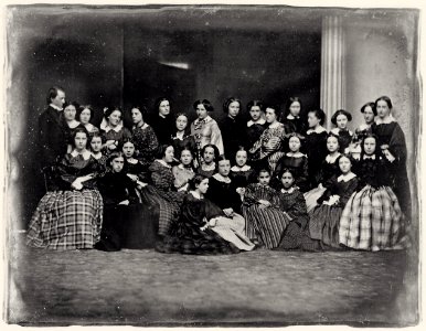 Southworth and Hawes - Schüler der Emerson Mädchenschule (Zeno Fotografie)