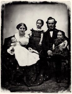 Southworth and Hawes - Unbekannte Familie (1) (Zeno Fotografie)