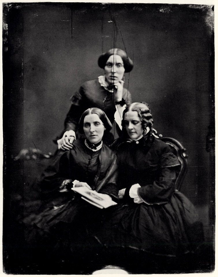 Southworth and Hawes - Unbekannte Gruppe von Frauen (1) (Zeno Fotografie)