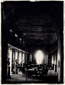 Southworth and Hawes - Boston Athenaeum, Innenansicht (Zeno Fotografie)