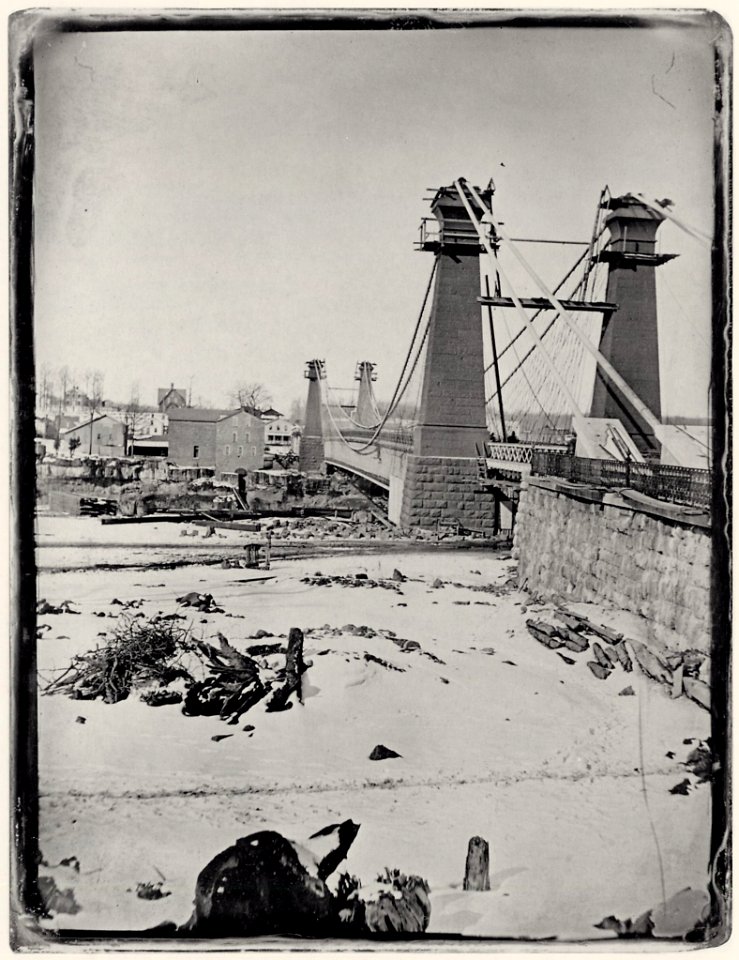Southworth and Hawes - Die Niagara- Hängebrücke (2) (Zeno Fotografie)