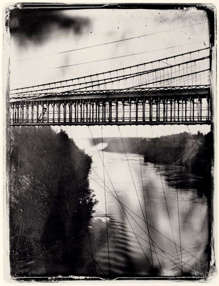 Southworth and Hawes - Die Niagara- Hängebrücke (1) (Zeno Fotografie)