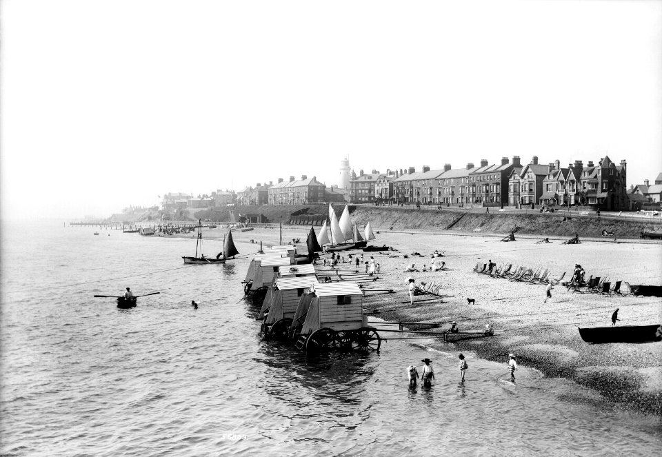 Southwold seafront and beach, Suffolk RMG G03183