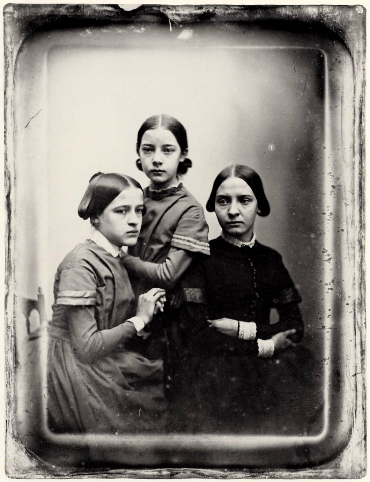 Southworth and Hawes - Unbekannte Gruppe von Frauen (3) (Zeno Fotografie)
