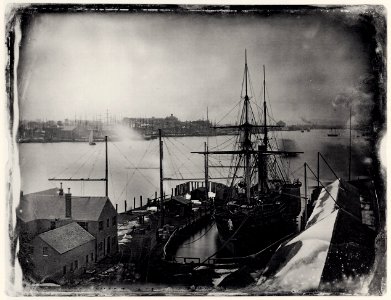 Southworth and Hawes - Die »Niagara« im Atlantic Dock, Ost-Boston (Zeno Fotografie)