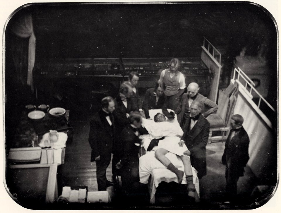 Southworth and Hawes - Operationssaal des Massachusetts Allgemeinkrankenhaus (Zeno Fotografie)