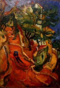 Soutine, Paysage à Cagnes, c. 1923