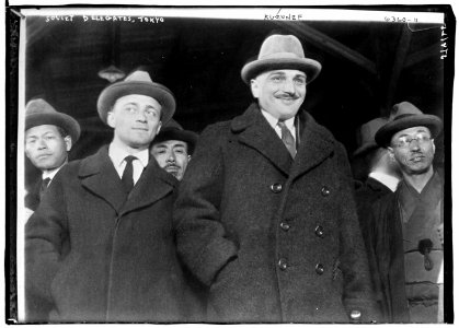 Soviet Delegates, Tokyo- Kuzunef LCCN2014718236