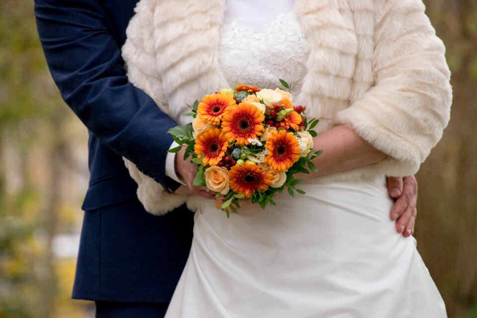 Nature bouquet wedding