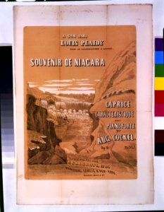 Souvenir de Niagara; Caprice caracteristique pour pianoforte par Aug. Gockel, Op. 19 - Tucksch, sc. LCCN93504006