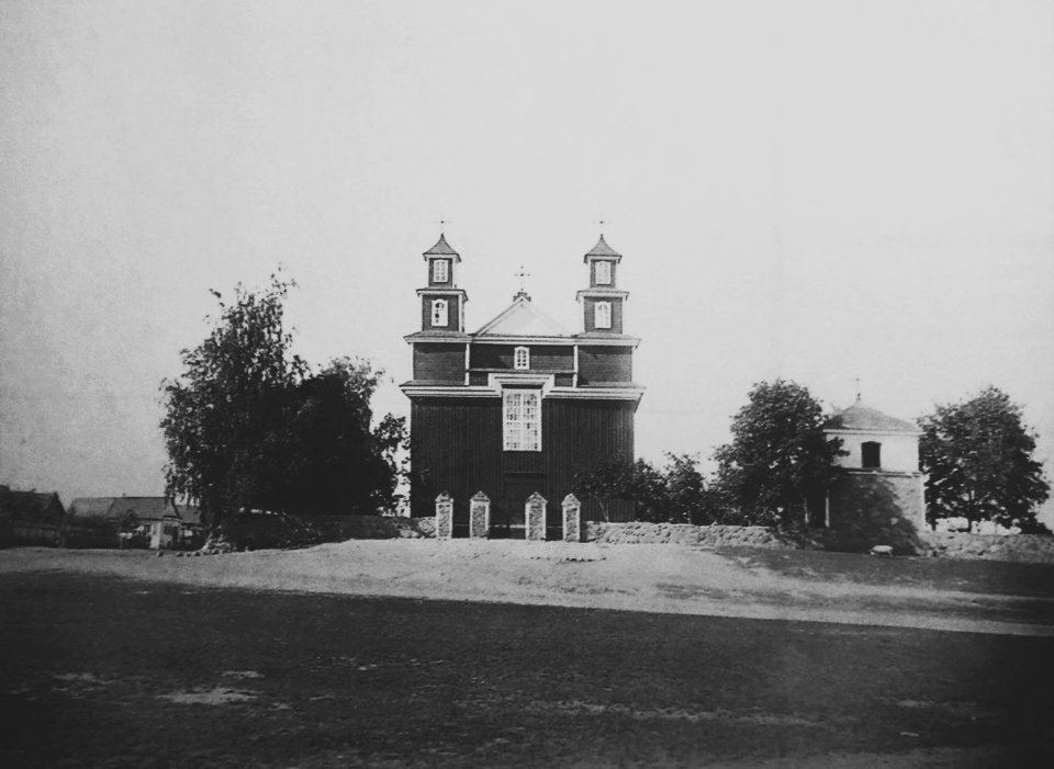 Soły, Rynak, Maci Božaj Ružancovaj. Солы, Рынак, Маці Божай Ружанцовай (1900)