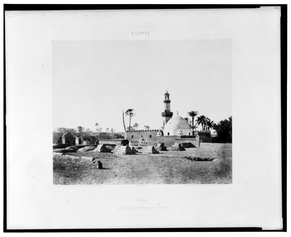 Souâdj - cimetière Musulman et tombeau de Mourâd-Bey - Félix Teynard. LCCN2001695265