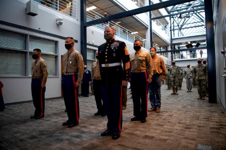 Space warfighters celebrate USMC's 245th birthday (2)