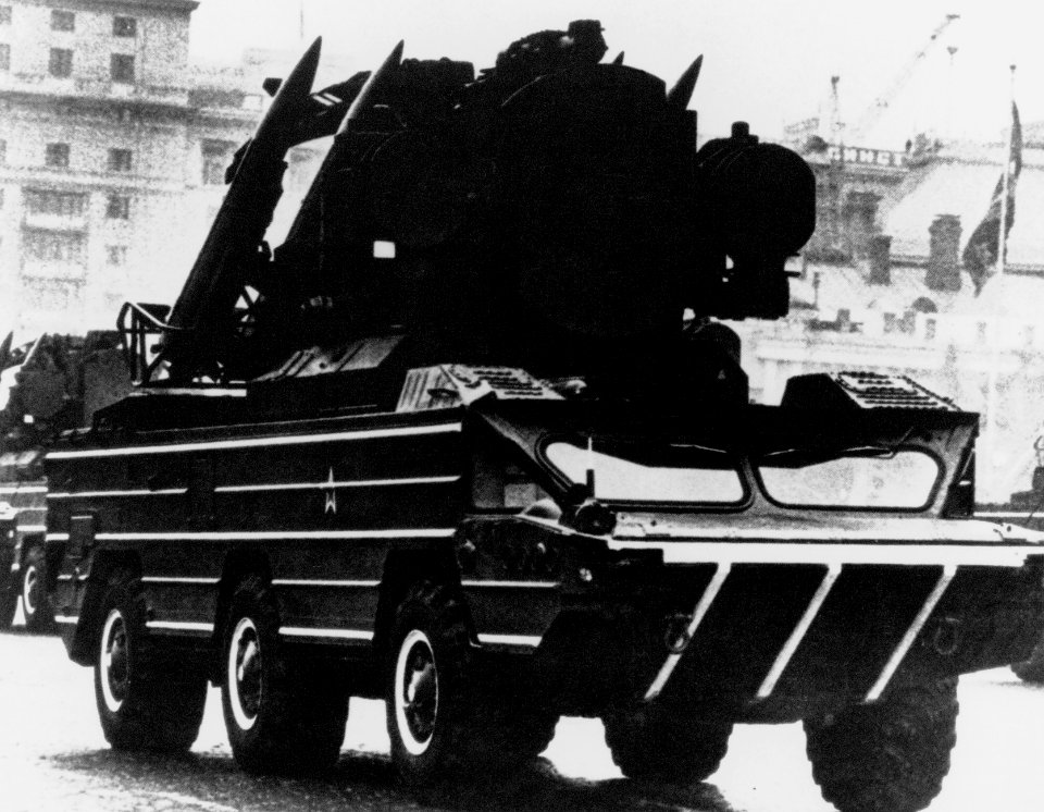 Soviet SA-8 Gecko on parade