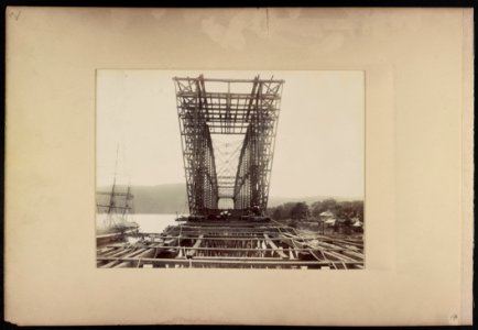 Span of Hawkesbury River Railway Bridge, New South Wales, Australia LCCN2016651642