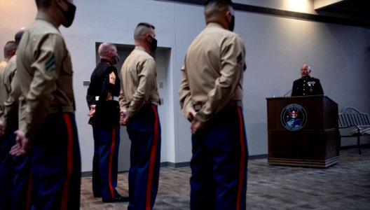 Space warfighters celebrate USMC's 245th birthday (3)