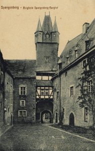 Spangenberg, Hessen - Schloss, Hof (Zeno Ansichtskarten)