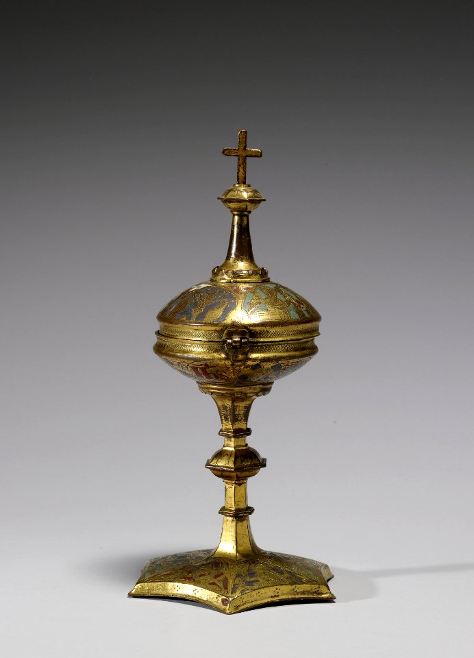 Spanish - Ciborium with Scenes from the Lives of the Virgin and Christ - Walters 44112