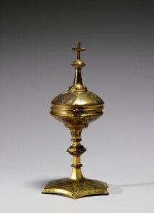 Spanish - Ciborium with Scenes from the Lives of the Virgin and Christ - Walters 44112