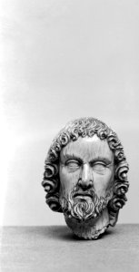 Spanish - Head of a Saint - Walters 7177
