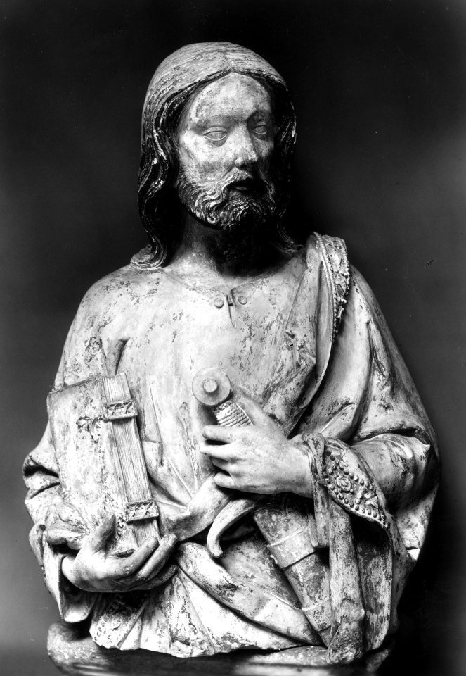 Spanish - Half-Length Figure of St James the Less or St Paul - Walters 27336