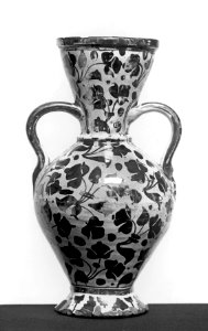 Spanish - Vase with Leaf Pattern - Walters 481145 photo