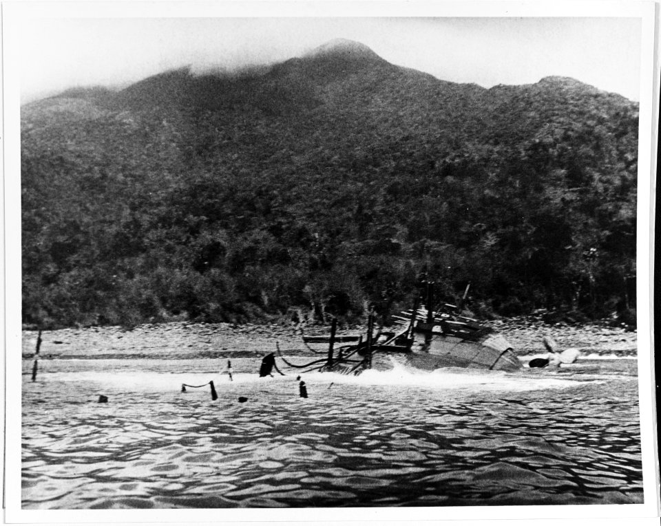 Spanish Navy cruiser Cristobal Colon wreck 1898