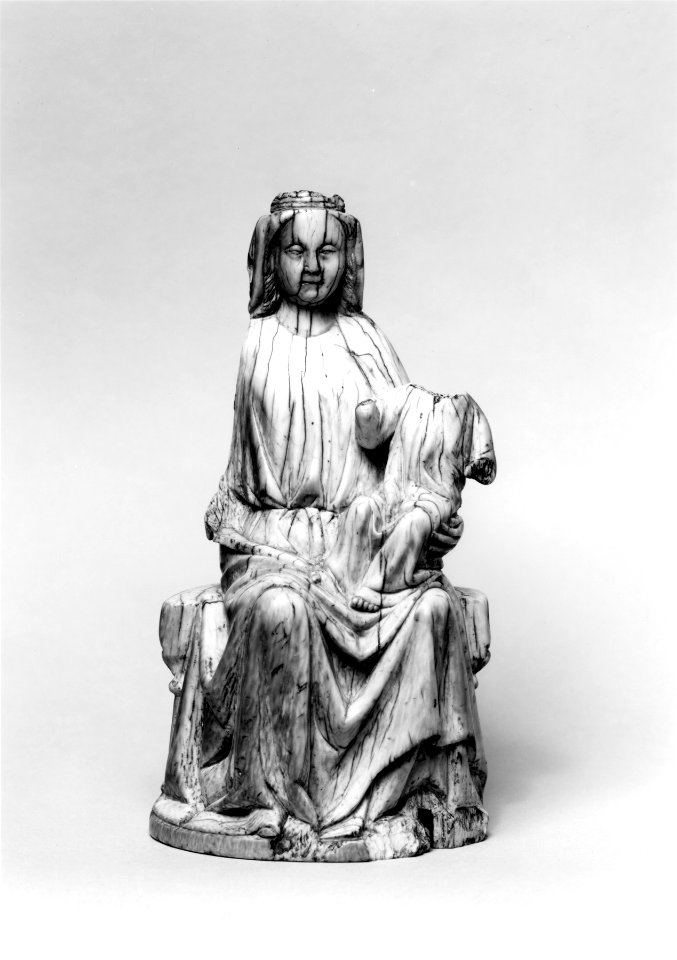 Spanish - Virgin and Child - Walters 7186