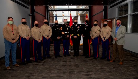 Space warfighters celebrate USMC's 245th birthday (4)