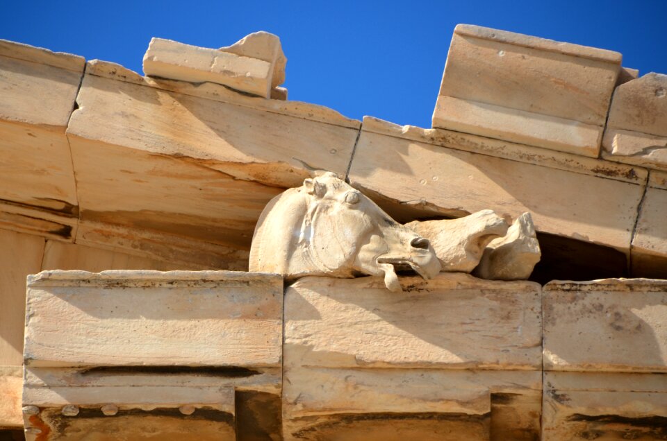 Athens antique temple