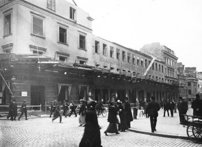 Sparreska palatset, Hamngatan, rivning 1913
