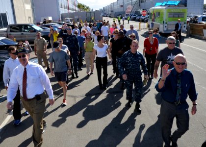 SPAWAR Workforce Encouraged to Get Active, Be Healthy with Launch of New Initiative 150107-N-UN340-001