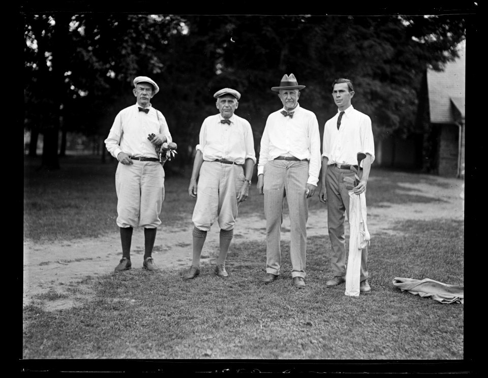 Speaker Gillette, the only member of the House entered in the golf match with newspaper men, made highest score 86. The Senators won every match and also a chicken dinner to be given by the LCCN2016891508