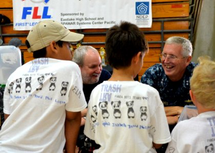 SPAWAR sponsors LEGO robotics STEM event 151115-N-UN340-029