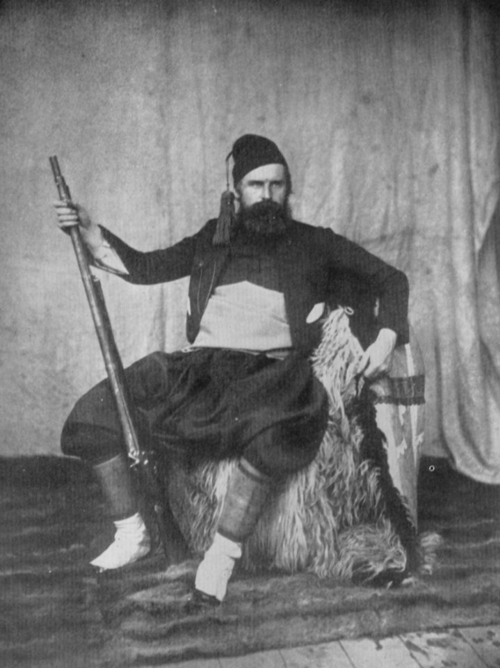 Sparling, Marcus - Roger Fenton in geborgter Zouaveuniform (Zeno Fotografie)