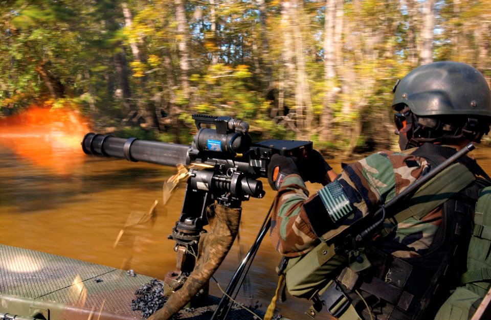Special forces gatling gun