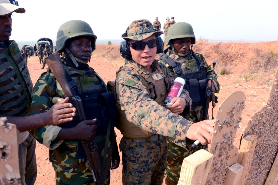 Special-Purpose Marine Air-Ground Task Force Africa 13 in Mudubugu, Burundi. 130822-N-IZ662-125