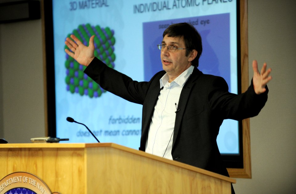 Speaking about graphene 121017-N-PO203-052