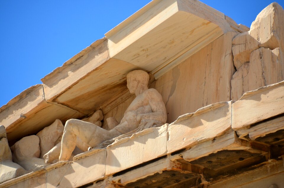 Athens antique temple